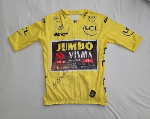 Maglia ciclismo gialla wout - maglia,