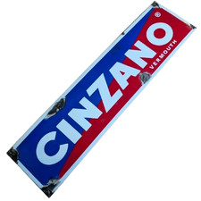 Cinzano Enamel Metal Sign  -