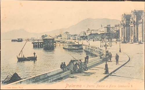 Cartolina palermo porta - palermo,