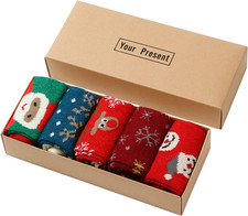 Calzini Natalizie, 5 Paia