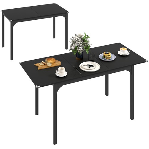 Homcom tavolo allungabile - tavolo,