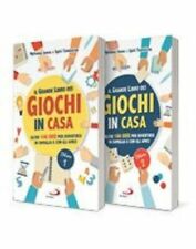 il grande libro dei giochi in casa, due  volumi oltre 100 idee per divertirci  
