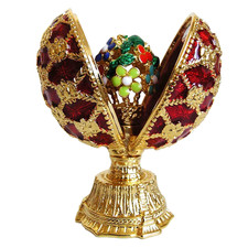 Oeuf faberge fleurs - fleurs, de