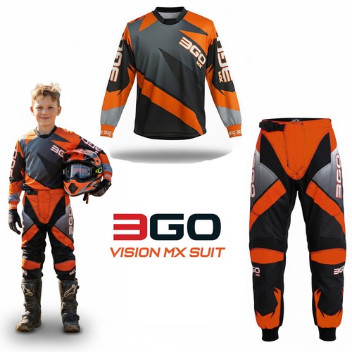 Tuta motocross bambini - motocross,