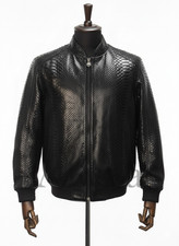 Bomber uomo lusso vera pelle