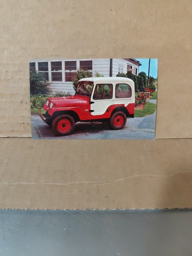 Cartolina kaiser jeep 5 - cartolina,