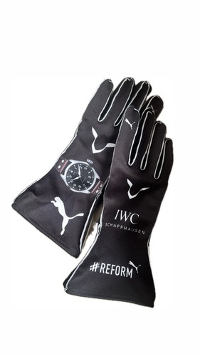 Black lewis hamilton gloves