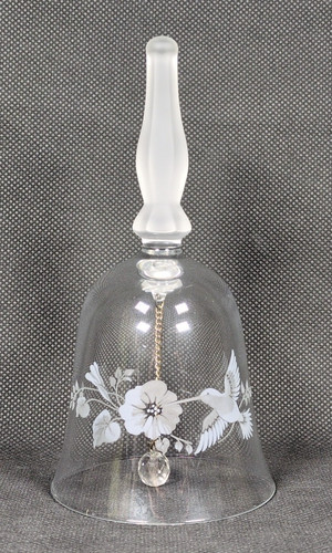Campana cristallo inciso