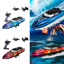Barca da corsa RC 2.4GHz Control Nave RC artigianale per bambini Day Lakes Pool