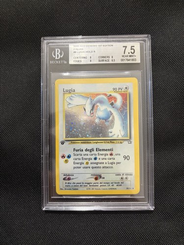 Carta pokemon lugia holo - pokemon,