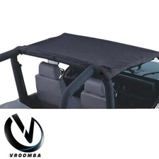Rampage Cali Slip Bikini Bamini Soft Top Nero Denim per Suzuki Samurai 86-95