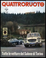 QUATTRORUOTE N° 120 - DICEMBRE 1965   - AUTOSALONE DI TORINO - FORD ANGLIA