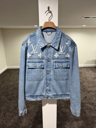 Louis vuitton frayed distress - louis,