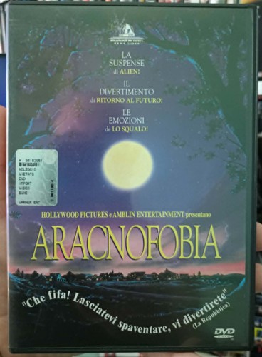 Dvd aracnofobia 1991 buena - aracnofobia, ed