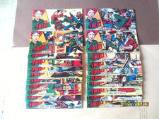 CAPITAN MIKI COLLANA SCUDO SERIE VII 1954 21 STRISCE RISTAMPA ANASTATICA