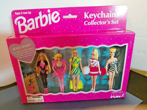 Mattel barbie portachiavi 1998 - barbie,