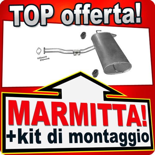 Silenziatore posteriore per - silenziatore,