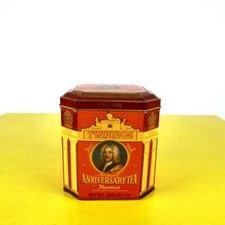 scatola in latta twinings vintage anniversario 1706-1981