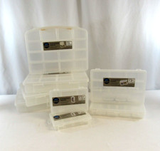 Nuovo Rimax Lotto di 8 Plastica Artigianale Perline Gioielli Pesca Dado Bulloni Organizzatori