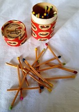 SCATOLA FIAMMIFERI MULTICOLORE