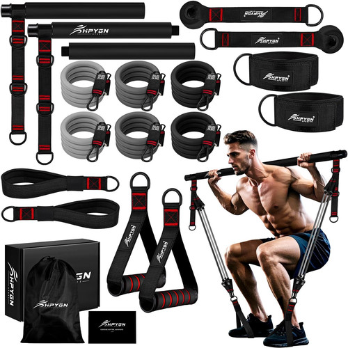 Kit barra pilates - barra, con