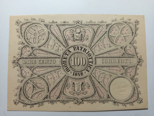 100 lire correnti 1848 moneta - 100,