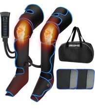 Biema Massaggiatore Gambe a Compressione Aria con 6 Modalità e 3 Intensità di Calore