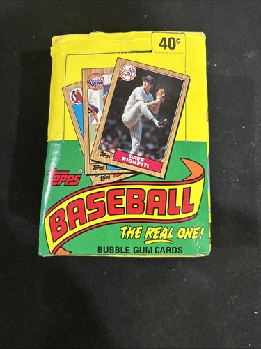 1987 topps baseball - baseball, wax