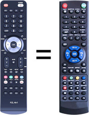 Telecomando Di Ricambio per Clarke Tech C-Tech HD4100 HD5000 HD5100-C Set Top Bo