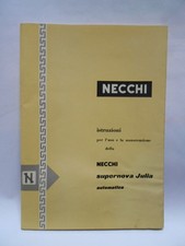 necchi istruzioni per l'uso e la manutenzione della supernova julia automatica a