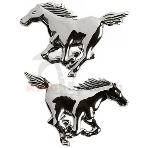 Mustang stemma segni cromo - mustang,