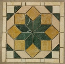 Rosone mosaico marmo pavimenti - rosone,