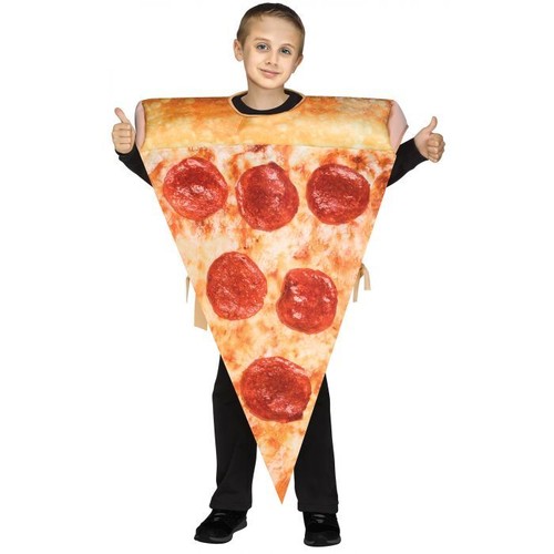 Costume bambino fetta pizza