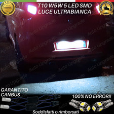 COPPIA LUCI TARGA A 5 LED PER