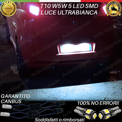 Coppia luci targa led per - targa, a