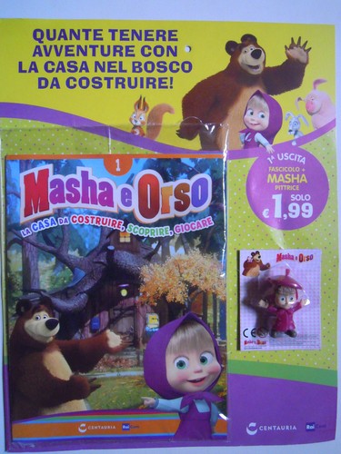 Masha orso casa nel bosco - masha,