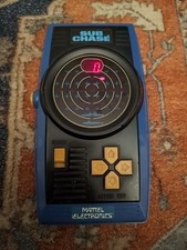 Consolle gioco vintage: "Sub Chase" Mattel electronics.