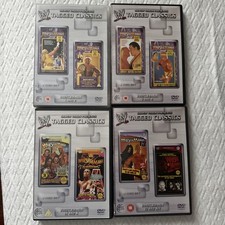 WWE WWF Dvd Tagged Classics Wrestlemania Lot Bundle