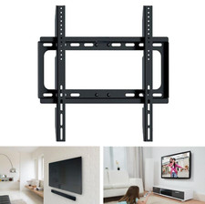 STAFFA BRACCIO DA MURO PER TV LCD LED MONITOR PLASMA 26" A 63" POLLICI MAX 70KG