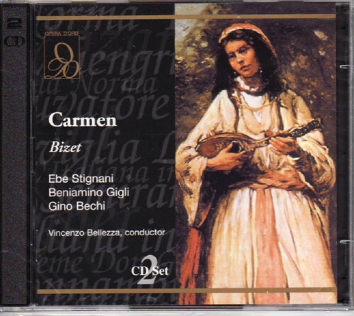 Bizet carmen opera 1949 - bizet,