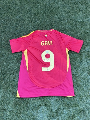Maglia spagna firmata gavi - maglia,