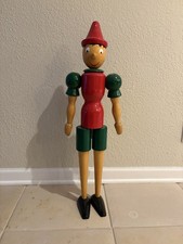 30” Vintage Pinocchio Wooden