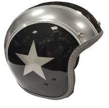 Casco MAX stella nero grigio