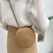 🌴 Borsa Paglia Rotonda