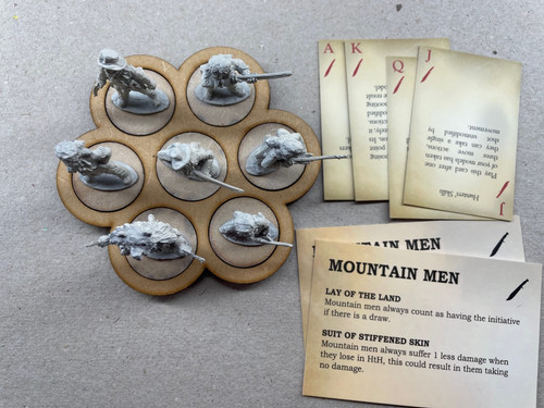 Dead man hand - hand, mountain