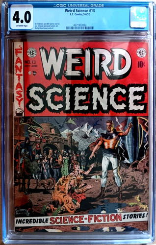Weird science cgc 0 ow - cgc,