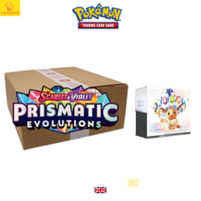 Pokemon TCG 10x Prismatic Evolutions Elite Trainer Box ETB Sealed Case English