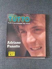 TUTTO DI TV SORRISI E CANZONI - ADRIANO PANATTA - RARO POSTER- DATI TECNICI 1977