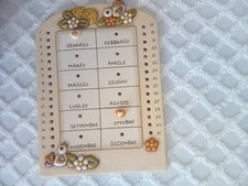 calendario perpetuo in ceramica marca thun