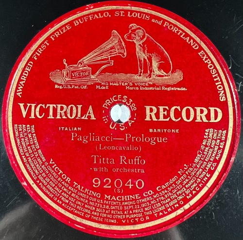 Titta ruffo pagliacci - titta, :
